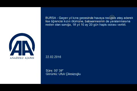 Bursa'da düğün magandasına ceza yağdı