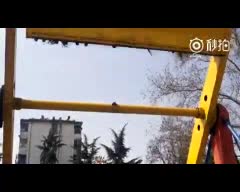 Dönme dolap benzeri makineden düşerek öldü