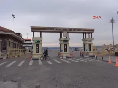 Gökçeada'ya deniz ulaşımında lodos engeli