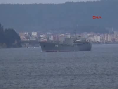 Rus savaş gemisi Akdeniz'e iniyor