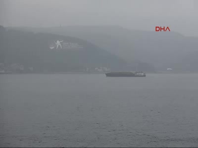 Rus askeri kargo gemisi Çanakkale Boğazı'ndan geçti