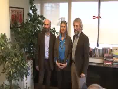 Can Dündar 92 gün sonra ofisinde