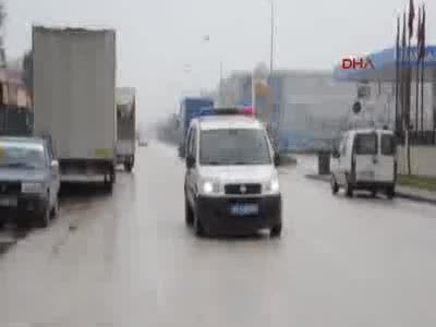 İnegöl'de kereste fabrikasında yangın