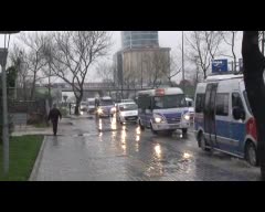 Bursa'da yağmur etkili oluyor