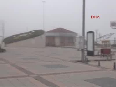 Yalova'da deniz ulaşımına sis engeli