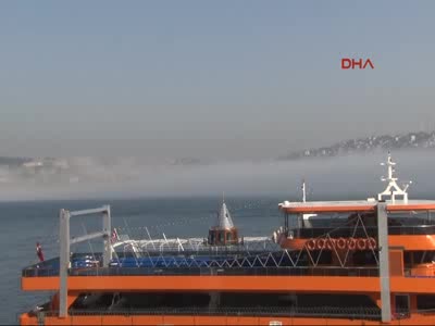 İstanbul sis altında