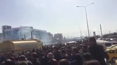 Bursa'da işçilere gazlı müdahale