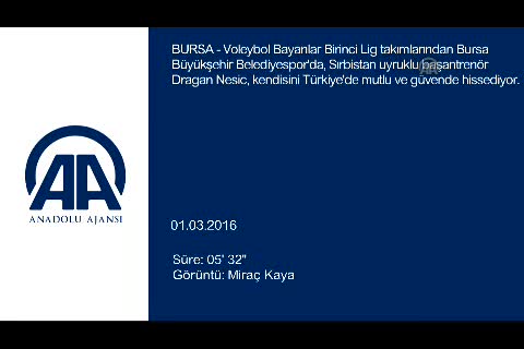 Bursa'da Türk dostu mutlu bir Sırp