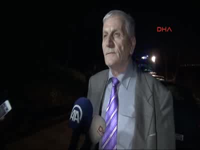 Damat dehşetinde kayınpeder çukura atlayarak kurtulmuş