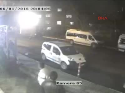 Cinayet güvenlik kamerasında