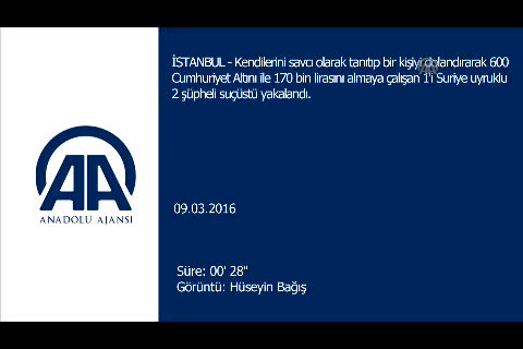 Telefon dolandırıcılığı zanlıları suçüstü yakalandı