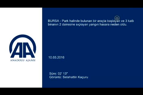 Bursa'da molotoflu saldırı! - 2