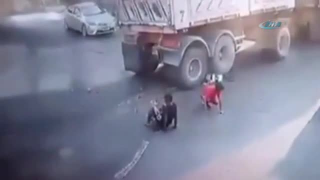 Ölümden kıl payı kurtuldular