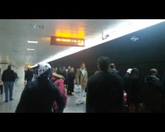 Ankara'da metro istasyonu kapatıldı