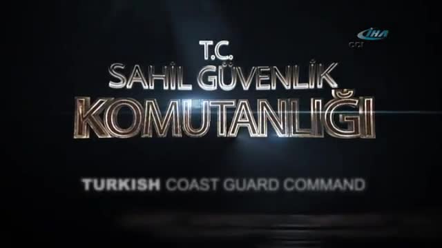 Sahil Güvenlik'ten mülteci filmi