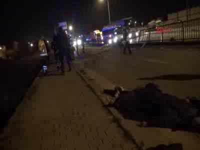 Eskişehir'de trafik kazası: 1 ölü, 2 yaralı