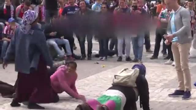 Avupa'nın göbeğinde insanlık dışı olay!