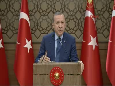 Erdoğan, 22. Muhtarlar Toplantısı'nda konuştu