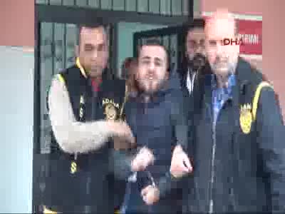 Taksiciyi gasp edip uyuşturucu almış