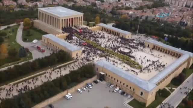 Anıtkabir'den çok özel görüntüler