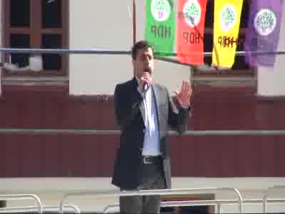Tunceli Selahattin Demirtaş Nevruz etkinliğinde konuştu
