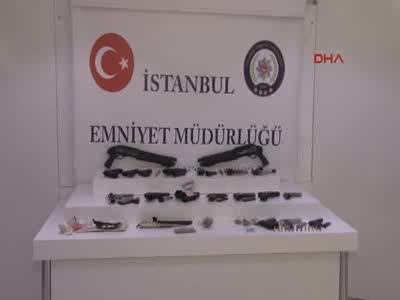 'Yeditepe Huzur' uygulamasında ele geçirilen malzemeler sergilendi