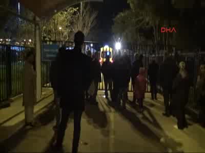 Deniz otobüsü fırtınaya yakalandı