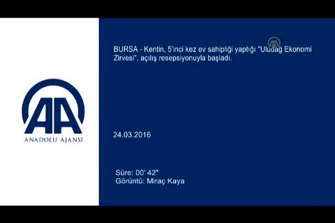 Bursa "Uludağ Ekonomi Zirvesi" başladı