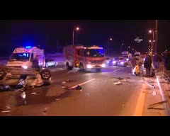 Ankara'da feci kaza: 1 ölü, 4 yaralı