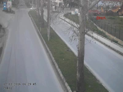 Yalova'da ilginç kazalar MOBESE'ye böyle yansıdı