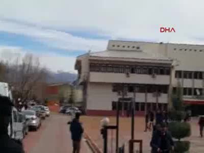Tunceli'de Adliye binası çevresinde çatışma yaşandı -2