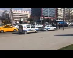 Ankara'da özel halk otobüsü, bomba ihbarı üzerine durduruldu