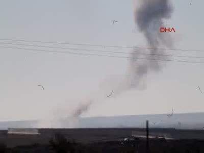 Savaş uçakları Kilis'in karşısındaki IŞİD hedeflerini vurdu