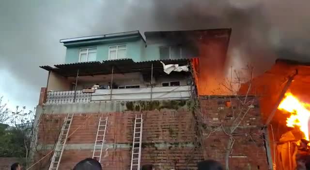 Bursa'da korku dolu anlar!