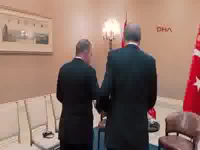 Cumhurbaşkanı Erdoğan, Danimarka Başbakanı Rasmussen'i kabul etti