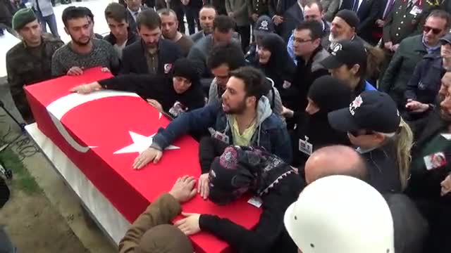 Bursa şehidini gözyaşlarıyla uğurladı