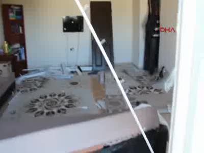 Kızıltepe'de askerlik şubesine düzenlenen bombalı saldırının tahribatı gün ağarınca ortaya çıktı -2