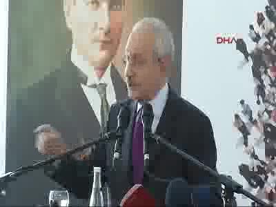 Tekirdağ CHP Lideri Kılıçdaroğlu Tekirdağ'da konuştu
