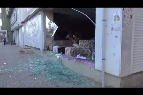 Patlamanın şiddeti gün ağarınca ortaya çıktı