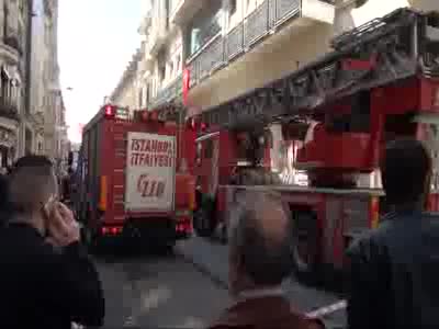 İstiklal Caddesi'nde intihar hareketliliği