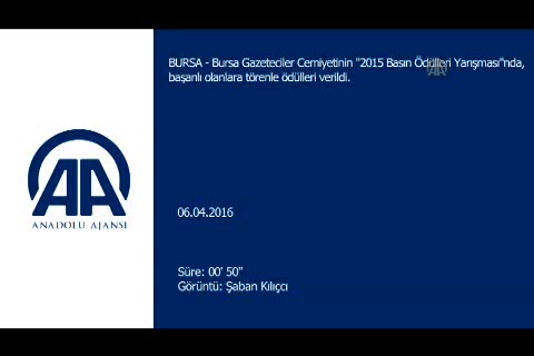 BGC 2015 Basın Ödülleri Yarışması'da ödüller sahiplerini buldu