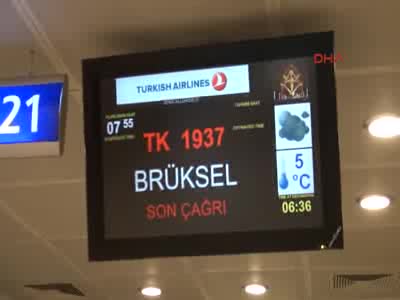 THY 17 gün sonra Brüksel'e uçtu