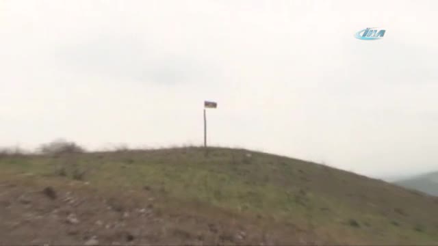 O tepeye 24 yıl sonra Azerbaycan bayrağı dikildi