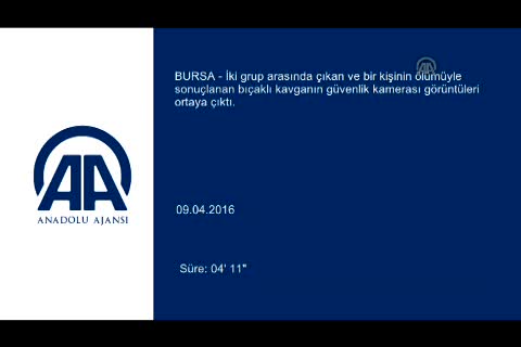 Bursa'da yol vermeme cinayeti kameralara yansıdı