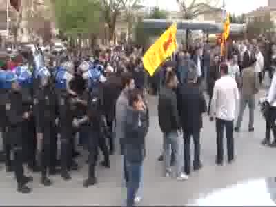Ankara'da 'Maraş' müdahalesi: 10 gözaltı