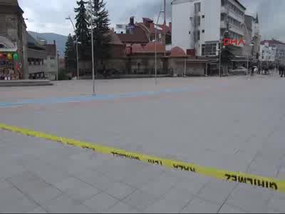 Kablo sarkan çanta paniğe yol açtı