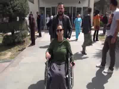 Yanlış yere yapılan iğne sunucu bacağı çürüyen Cennet Nur taburcu oldu
