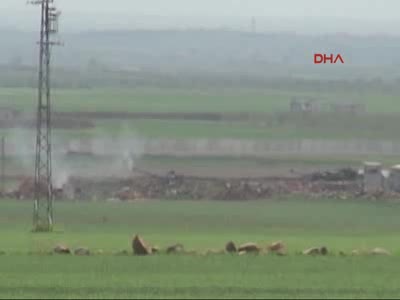 Koalisyon uçakları havadan, obüsler karadan IŞİD'i vuruyor