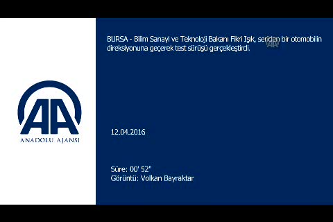 Bakan Işık Fiat Egea'yı test etti