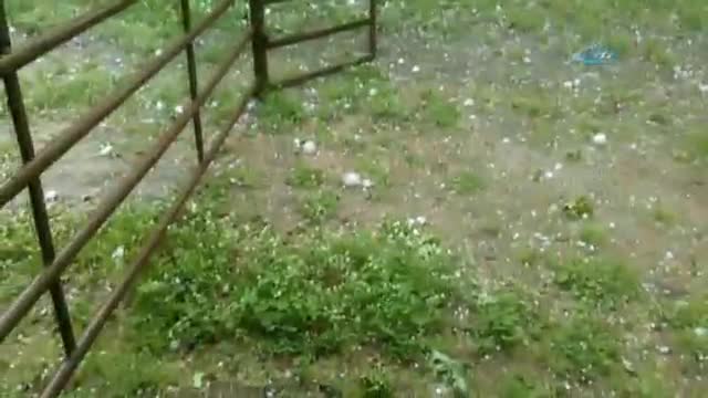 Dolu değil taş yağdı